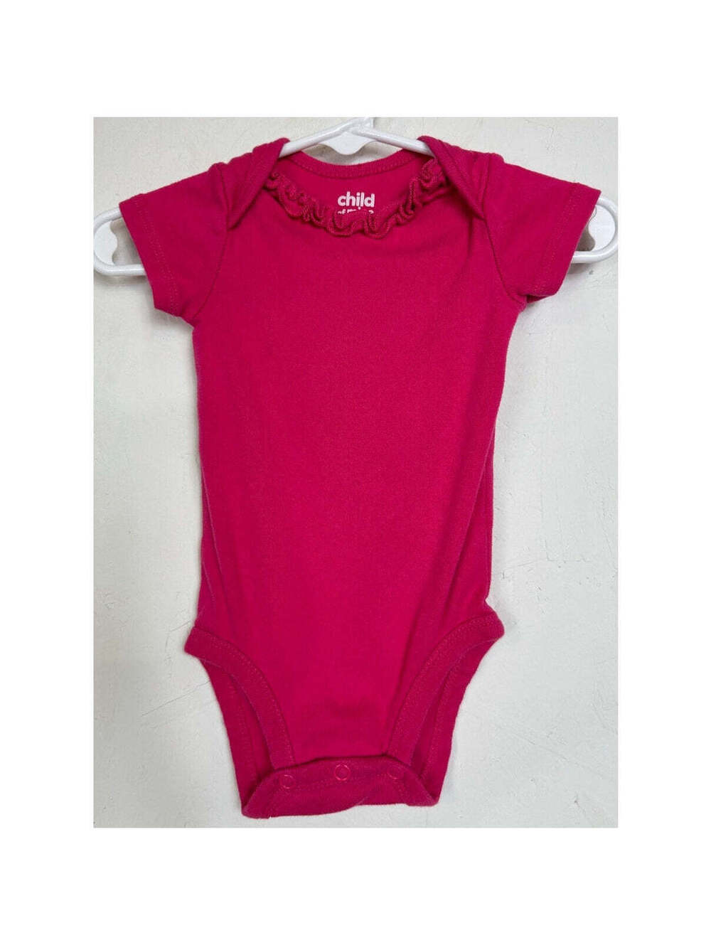 Child Of Mine Pink Short Sleeve One-piece Girl's 0-3 Months